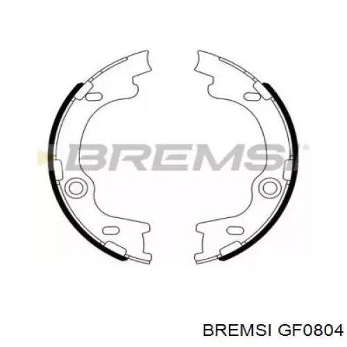 Колодки ручника GF0804 Bremsi