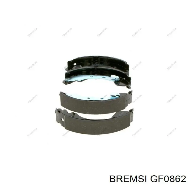 Тормоза рабочие задние ножные и тормозные барабаны Bremsi GF0862 цена, от 21.26 USD