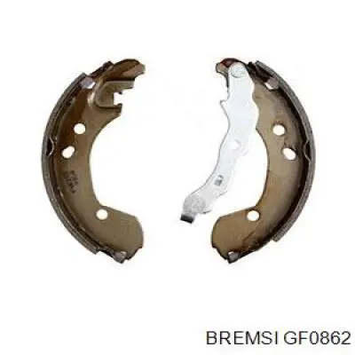 Купить GF0862 Bremsi Задние барабанные тормозные колодки