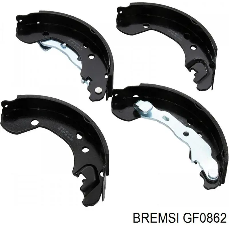 Задние барабанные колодки GF0862 Bremsi