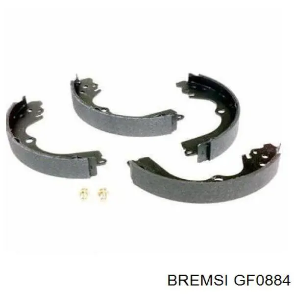 Задние барабанные колодки GF0884 Bremsi