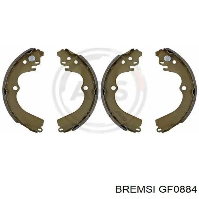 Барабанные колодки Bremsi GF0884