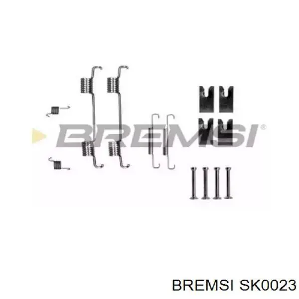 Ремкомплект задних тормозов SK0023 BREMSI