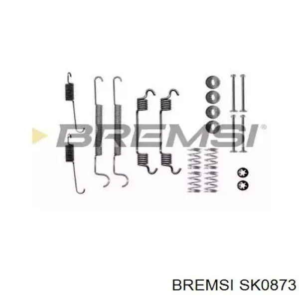 Ремкомплект задних тормозов SK0873 BREMSI