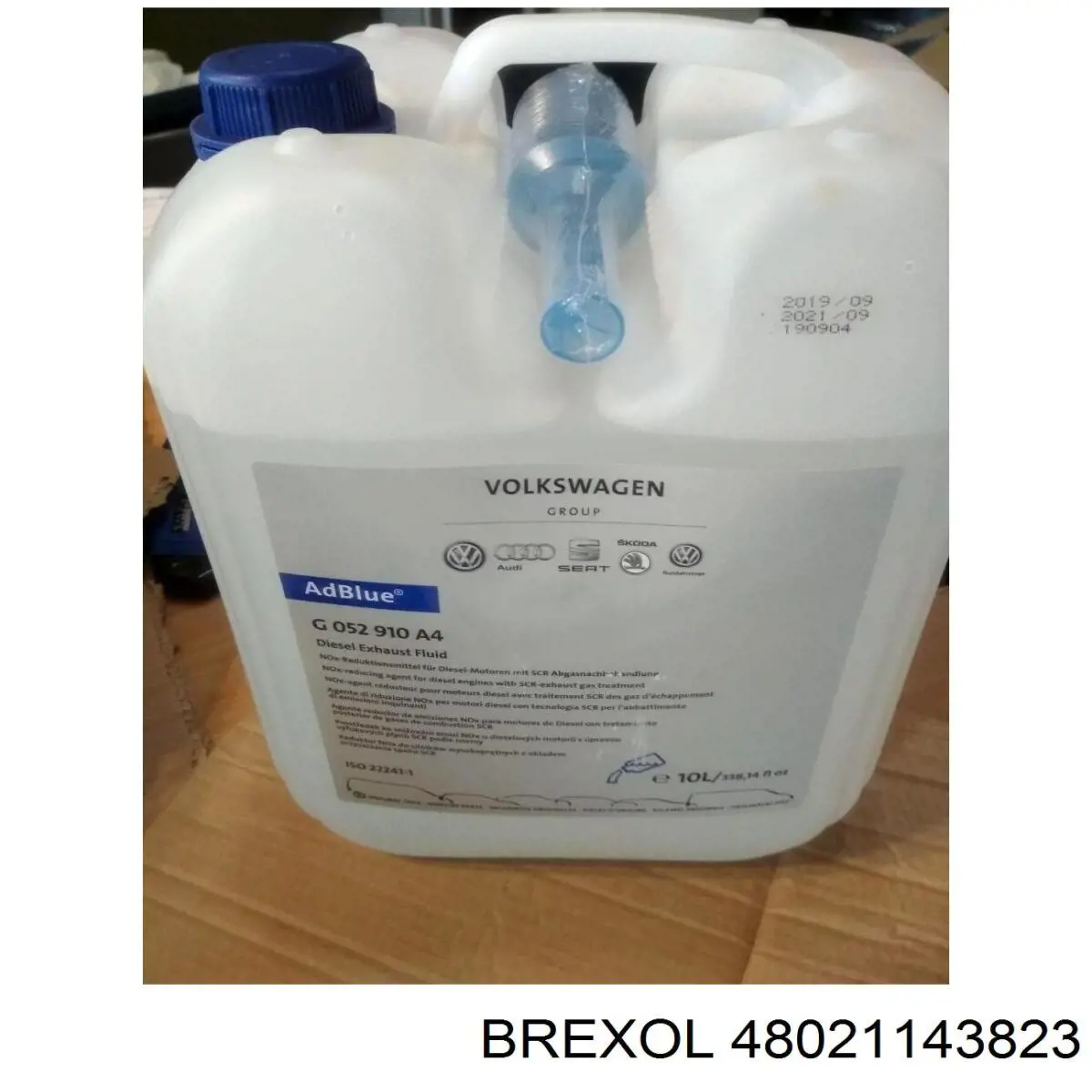 Fluido para la neutralización de los gases de escape, urea 48021143823 Brexol