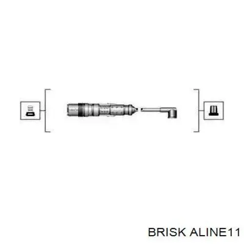 ALINE11 Brisk Свечи зажигания
