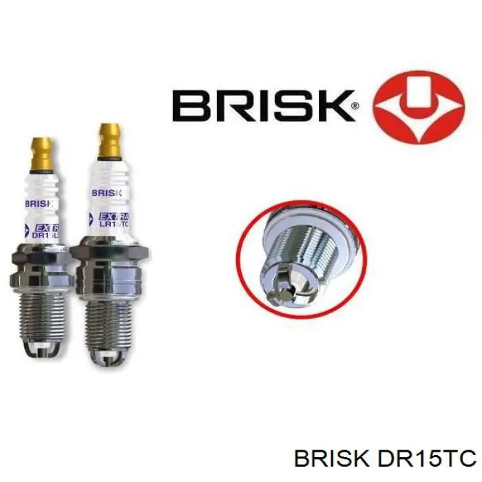 Свеча зажигания Brisk DR15TC цена, от 2.87 USD