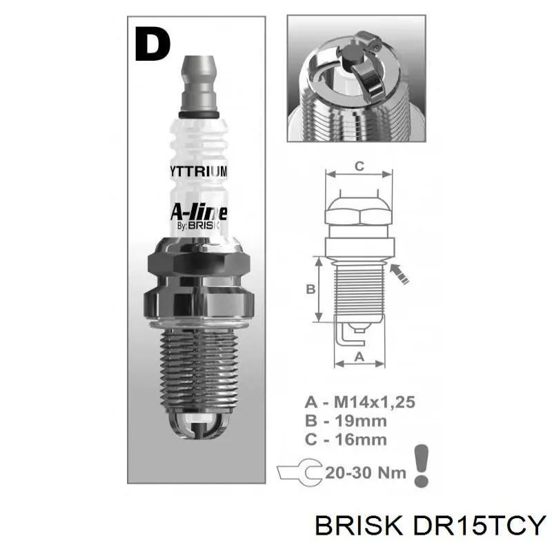  DR15TCY Brisk