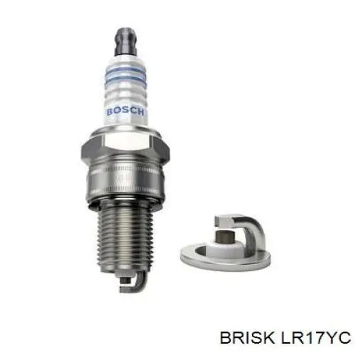 LR17YC Brisk Свечи зажигания