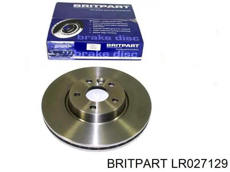 Задние тормозные колодки LR027129 Britpart