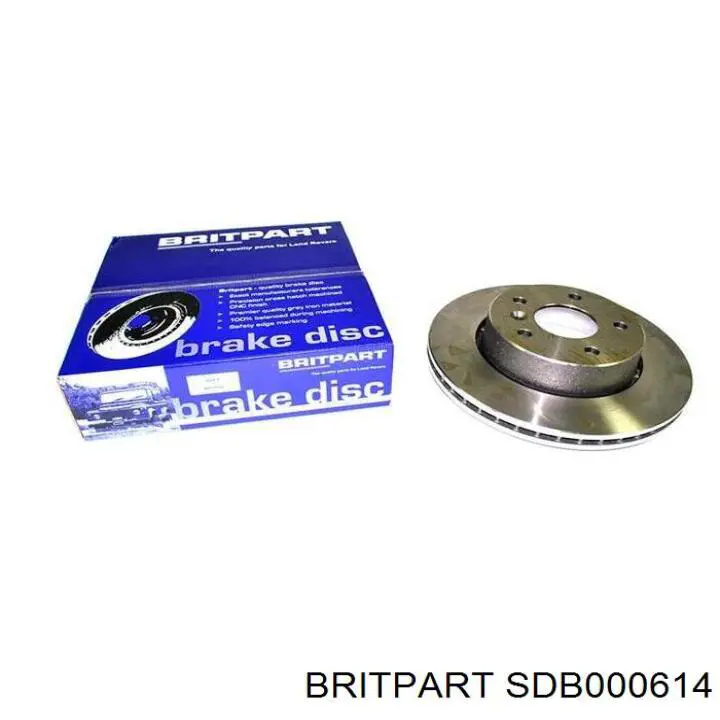 SDB000614 Britpart диск тормозной передний