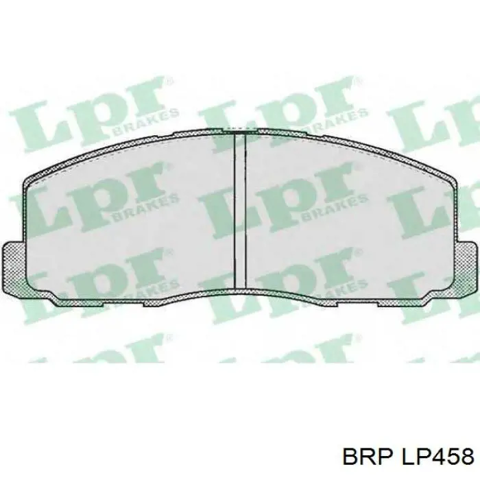 LP458 BRP передние тормозные колодки