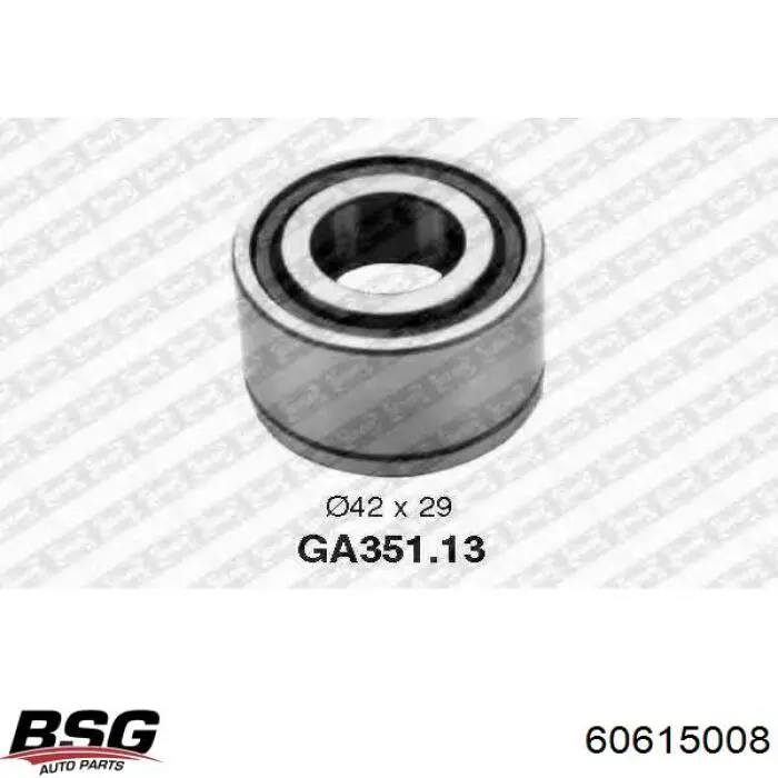 Подшипник натяжителя приводного ремня 60615008 BSG