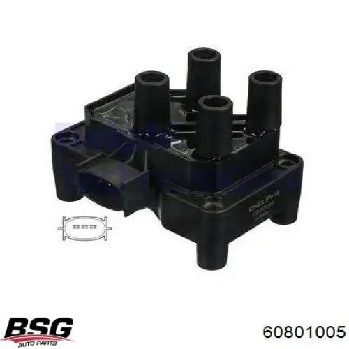 Стекло фары правой BSG 60801005 цена, от 13.50 USD