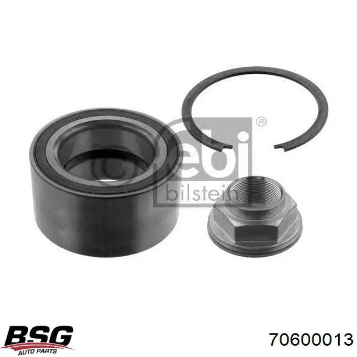 70600013 BSG Подшипник ступицы передней