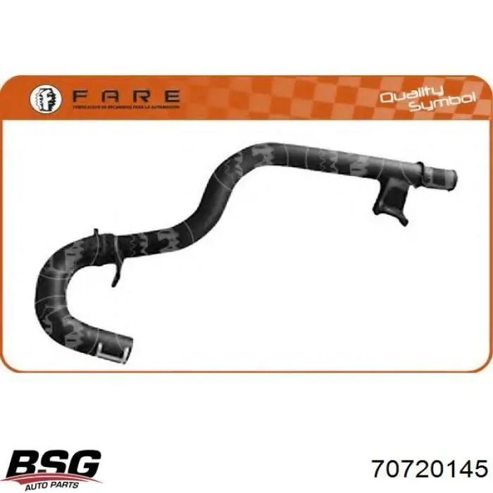 Шланг/патрубок системы охлаждения BSG 70720145 цена, от 6.61 USD