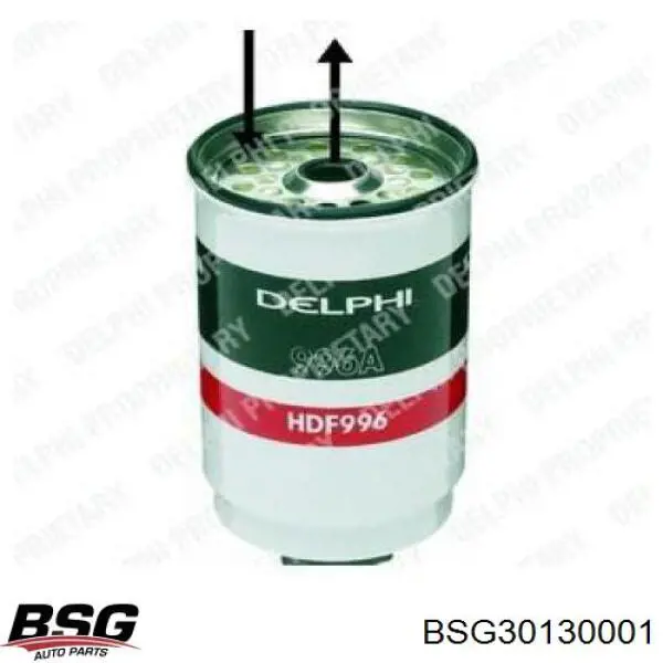 Купить BSG30130001 BSG Фильтр-отстойник топлива грубой очистки