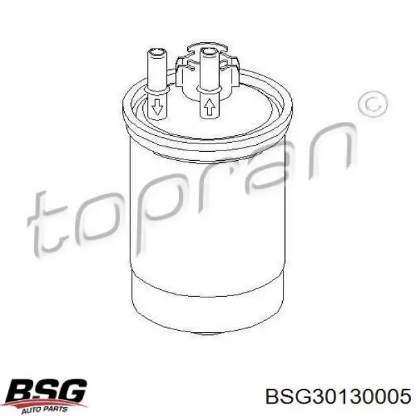 Фильтр тонкой очистки топлива BSG BSG30130005 цена, от 8.56 USD
