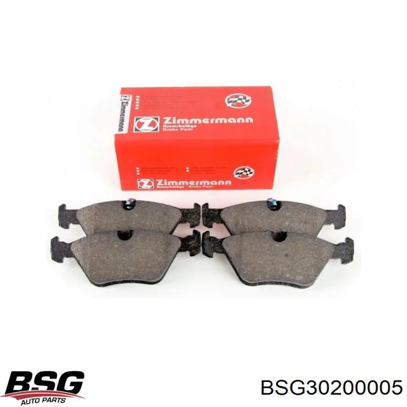 Купить BSG30200005 BSG Колодки тормозные