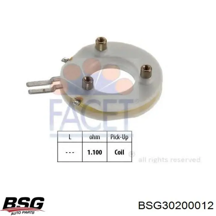 Колодки гальмівні передні, дискові BSG30200012 BSG