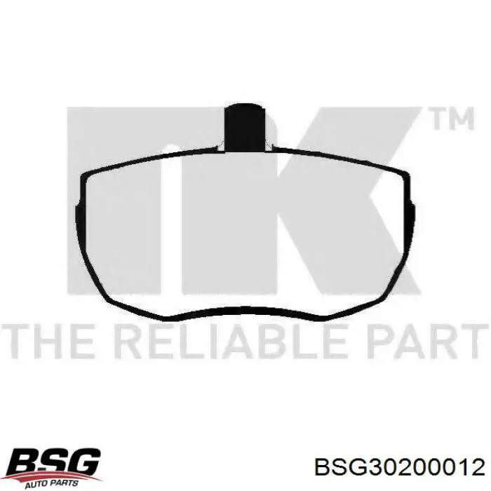Колодки BSG BSG30200012 цена, от 15.93 USD
