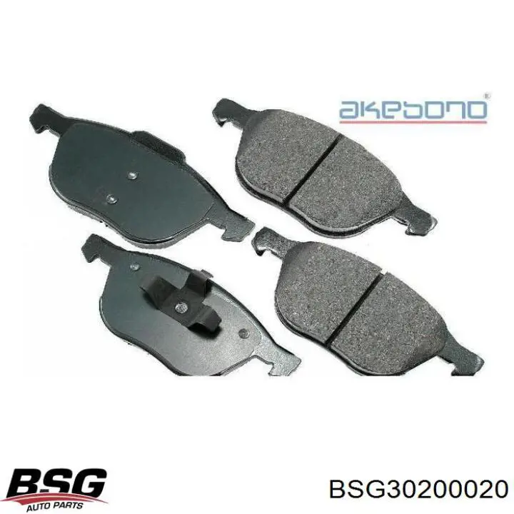 Колодки BSG BSG30200020 цена, от 21.75 USD