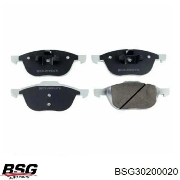 Купить BSG30200020 BSG Колодки тормозные
