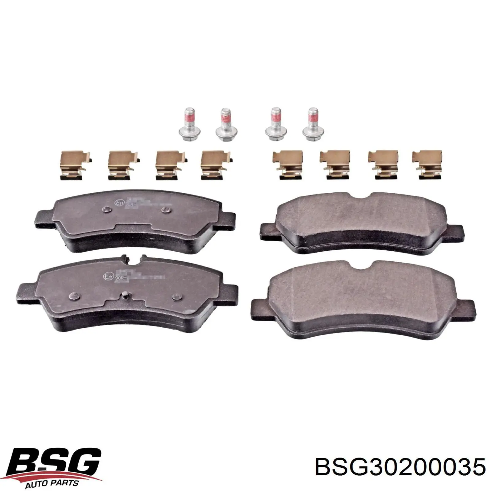 Колодки дисковые  BSG BSG30200035 цена, от 21.09 USD