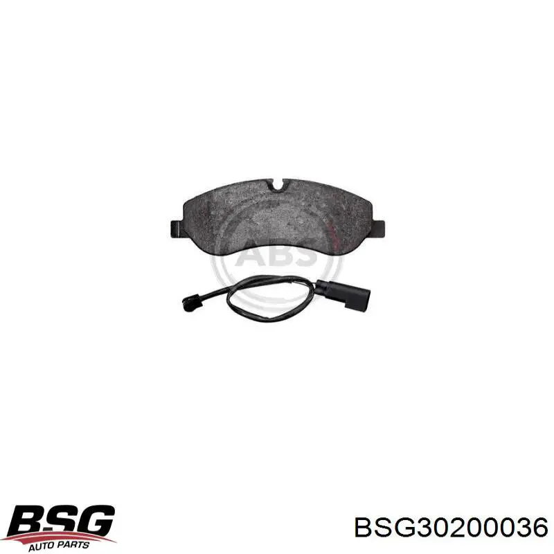 Купить BSG30200036 BSG Колодки тормозные