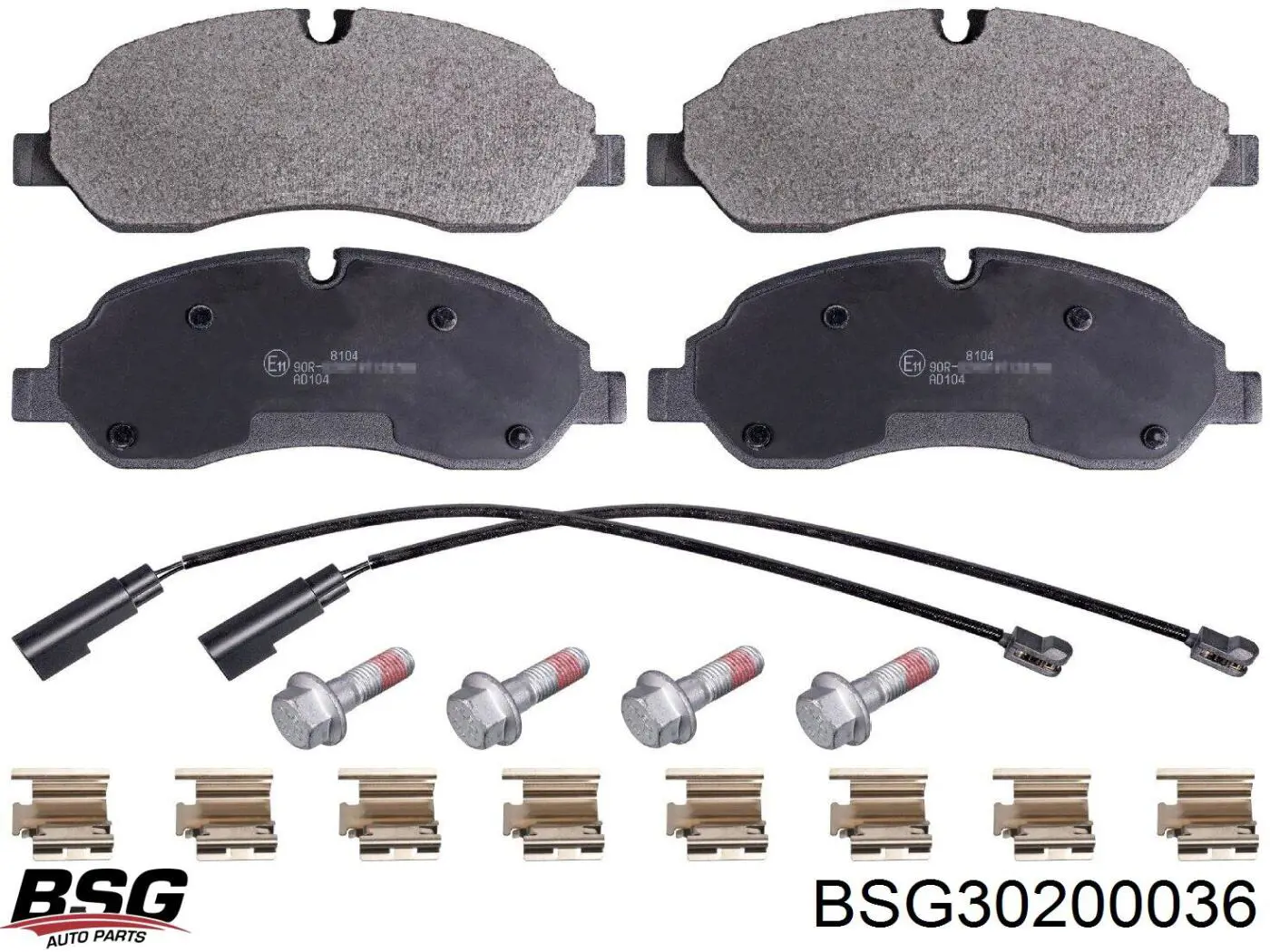Колодки BSG BSG30200036 цена, от 42.58 USD