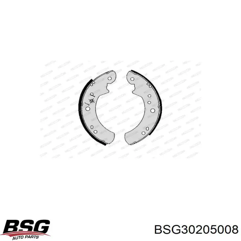 1662294 Ford Барабанные тормозные колодки