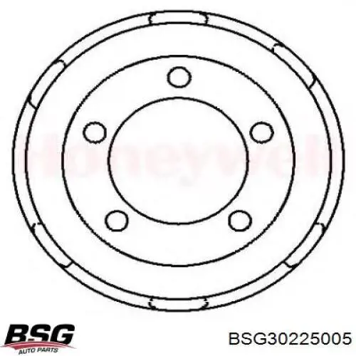 Купить BSG30225005 BSG Тормозной барабан