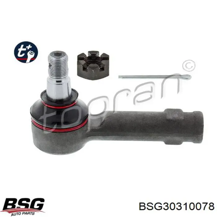 Купить BSG30310078 BSG Наконечник рулевой тяги, внешний