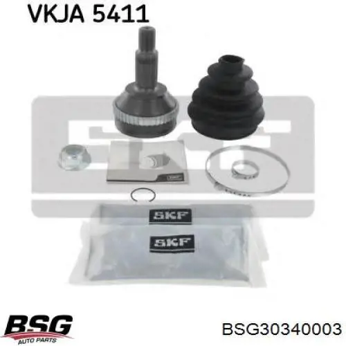 ШРУС наружный BSG BSG30340003