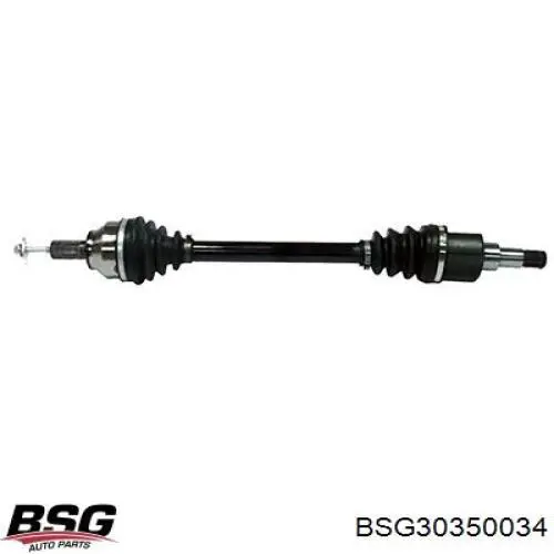 BSG 30-350-034 BSG semieixo (acionador dianteiro esquerdo)
