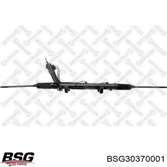 Ремкомплект рулевой рейки (механизма), (ком-кт уплотнений) BSG BSG30370001