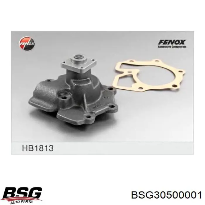Помпа охлаждения BSG BSG30500001 цена, от 29.32 USD
