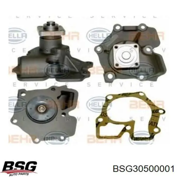 Купить BSG30500001 BSG Насос охлаждения