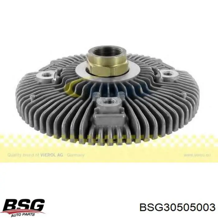 BSG 30-505-003 BSG вискомуфта (вязкостная муфта вентилятора охлаждения)