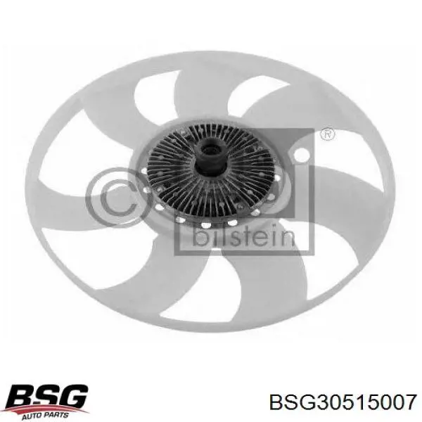 BSG 30-515-007 BSG вентилятор (крыльчатка радиатора охлаждения)