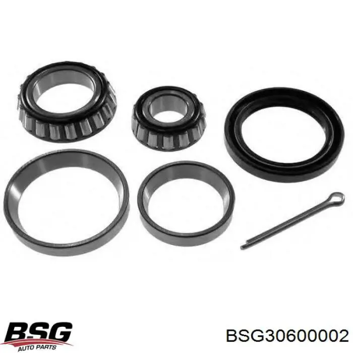 Комплект подшипника ступицы колеса BSG BSG30600002 цена, от 9.17 USD