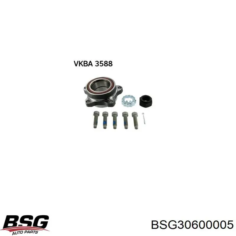Купить BSG30600005 BSG Подшипник передней ступицы