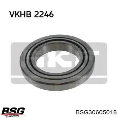 Подшипник задней ступицы 762558 NK