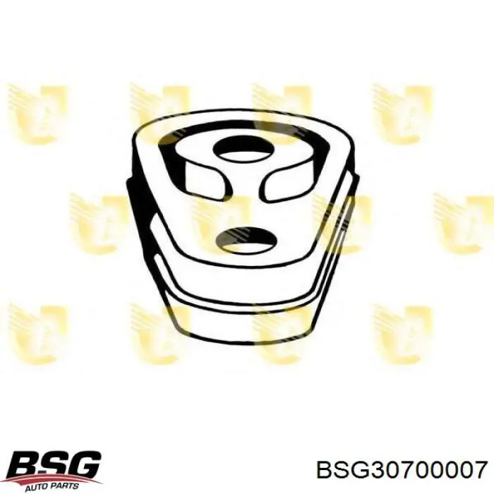 6679949 Ford Крепление глушителя