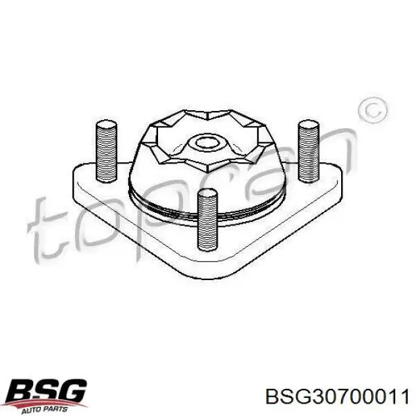 Опора амортизатора переднего BSG30700011 BSG