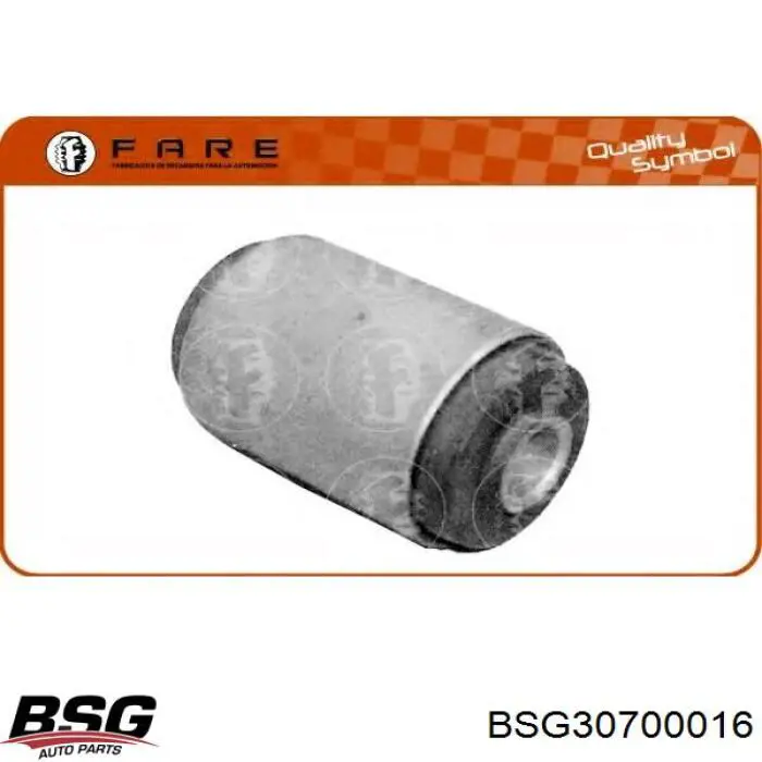BSG 30-700-016 BSG сайлентблок задней рессоры задний