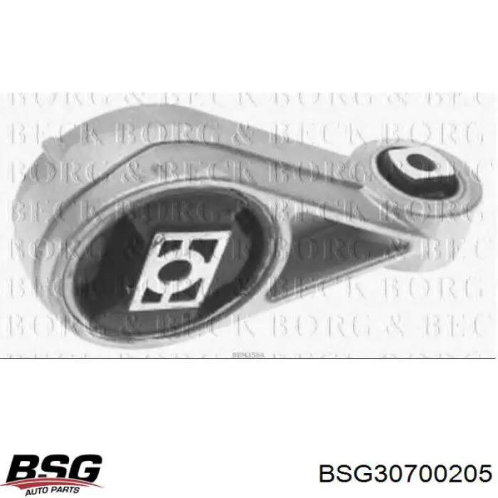 30700205 BSG подушка (опора двигателя задняя)