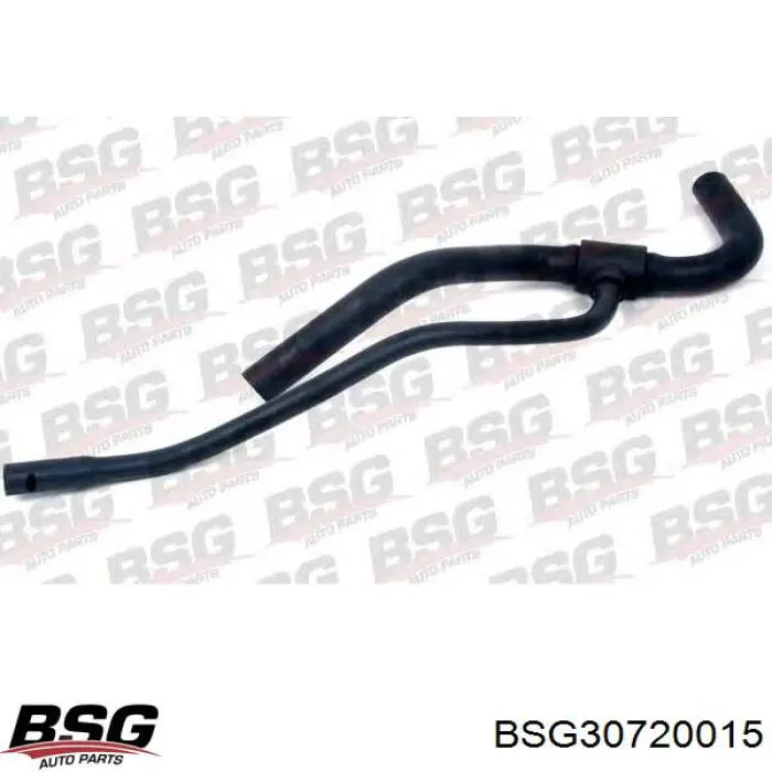BSG 30-720-015 BSG шланг расширительного бачка нижний