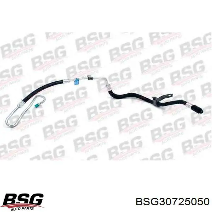 Шланг ГУР низкого давления, от рейки (механизма) к бачку BSG BSG30725050 цена, от 49.15 USD