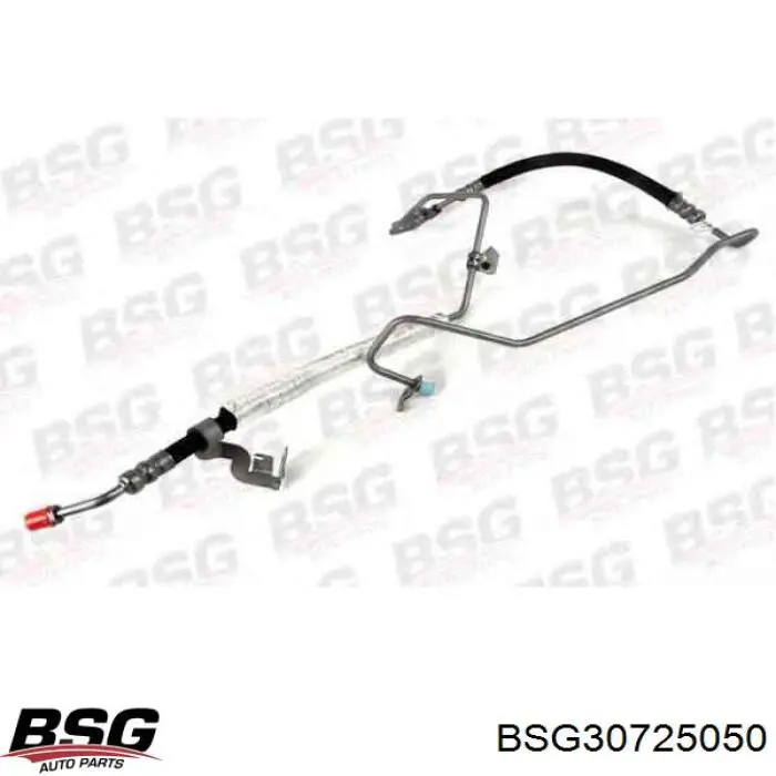 Купить BSG30725050 BSG Шланг ГУР от рейки к бачку